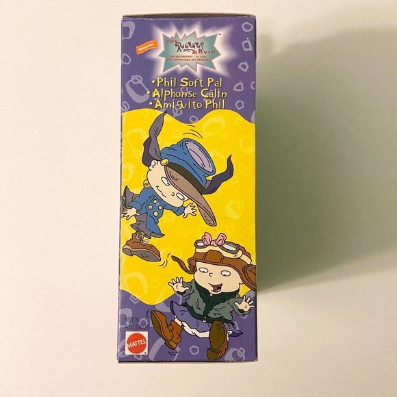 Vintage 1998 The Rugrats Movie Phil Soft Pal Nickelodeon Mattel Action Figure - Picture 11 of 16